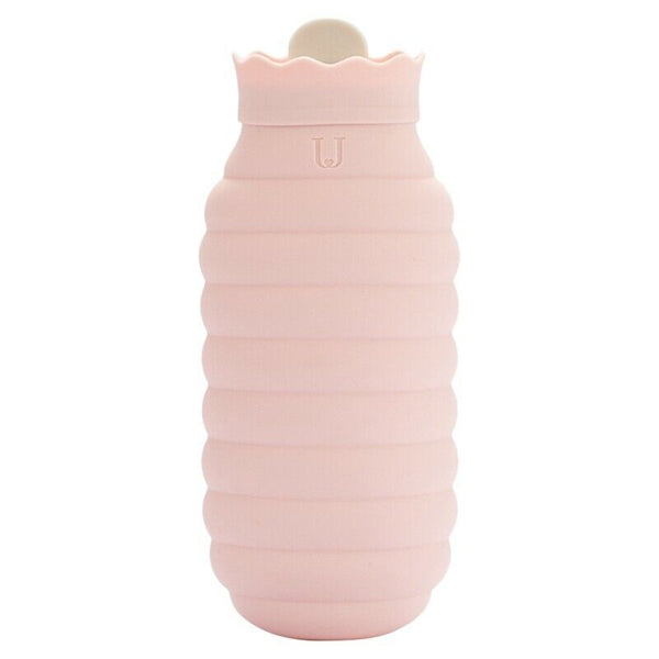 Jordan&Judy Hot Water Bag 620Ml Microwave Heating Silicone Bottle Winter HeaO6S5