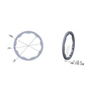 Risk Bicycle Flywheel Washer Mountain Road Bike Bicycle Gasket Hub Drum Bas