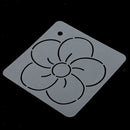 2pcs Plastic Clear Quilting Stencil Template for Sewing DIY Crafts 12x12cm