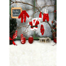 Christmas Element Background Cloth Studio Photographic Props Home Decoration