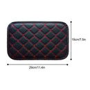 1Pc New Universal Car Armrest Pad Cover Auto Center Console Waterproof Cushion y