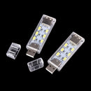 1Pc Led superposition USB Table Lamp Double Night Light  Desk Lamp book light3C