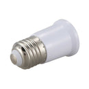 E27 to E27 Extension Base LED Light Lamp Bulb Adapter Socket Converter
