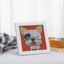 5D DIY Full Drill Special Shape Diamond Painting Dog Cross Stitch Embroider