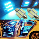 2Pcs Universal Bulbs 12smd LED DE3175 For Car Interior Dome Map door Lights Hot