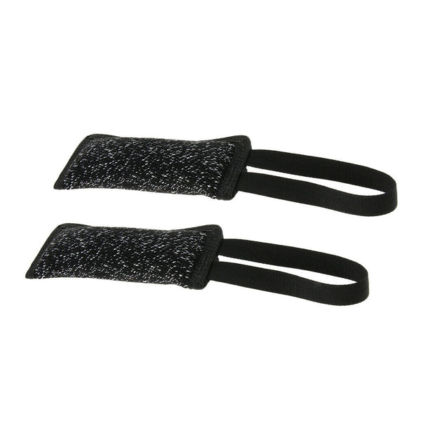 2pcs One Handle Dog Bite Tug Toys Bite Pillow Outdoor Training Fetching Games