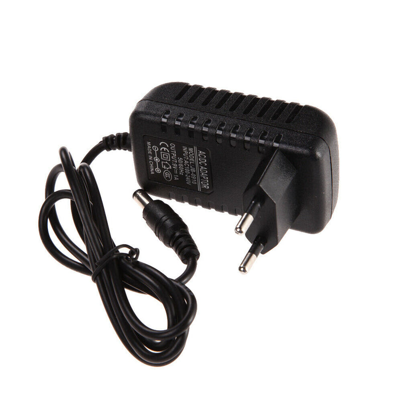 AC 100-240V Converter Adapter DC 5.5 x 2.5MM 9V 1A 1000mA Charger EU Plug A