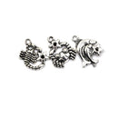 12pcs Tibetan Constellations Charms Pendants Diy Necklace Bracelet Crafts Gift !