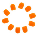 Microphone Cap Cover Windshileld for Lapel Lavalier Headset Mic Orange