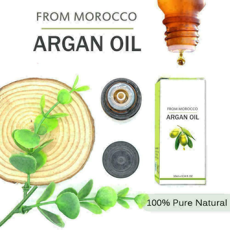 New Virgin Green argan oil Hair Care 100% Natural Hair Serum Treatment~ D8V U6O9