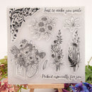make you smile transparent clear silicone stamp for diy scrapbooking photo decor