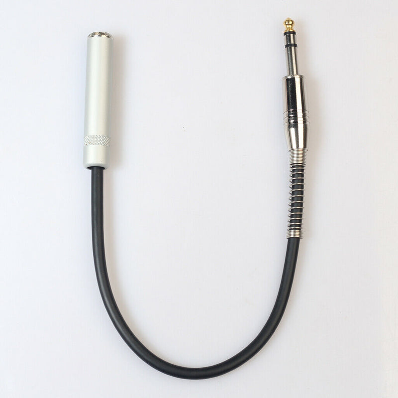 1/4 6.35mm Audio Cable Adapter Male to Female for Amplifier Earphone Headset