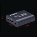 1080P USB HDMI Video Capture Card Device with Mic Input +3.5mm Audio Output A