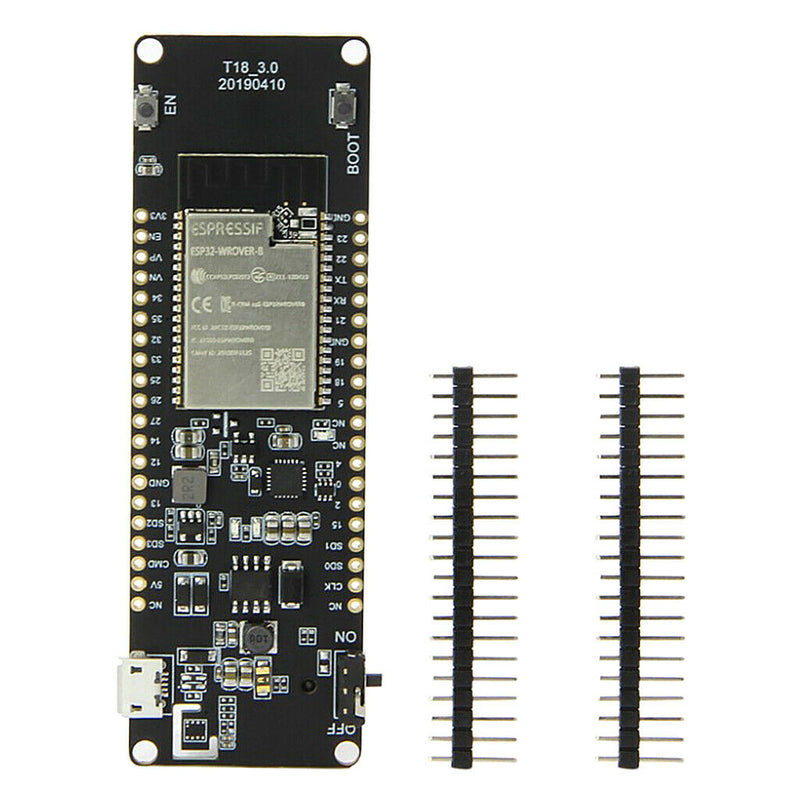 Mini Bluetooth WiFi DIY Program 18650 Battery ESP32-WROVER Board Module Kit