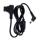 D-Tap 2 Pin Male Connector to DC Plug Power Cord Cable BMCC BMPC DSLR Rig P Y3O9