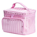 Pink Shape Big Capacity Women Cosmetic Bag Cosmetics Organizer Travel Neces Q9S6