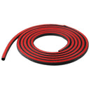 Car Motor Door Big D-Shape Rubber Seal Weather Strip Hollow 157 Inch 4M