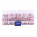 200x Engine Oil Drain Plug Copper Crush Washer Seal O-Ring Gasket 9Sizes B FAJ
