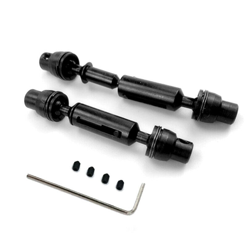 2PCS Metal Drive Shaft Joint CVD For WPL 1/16 B14 C14 B24 C24 C34 RC Car Truck