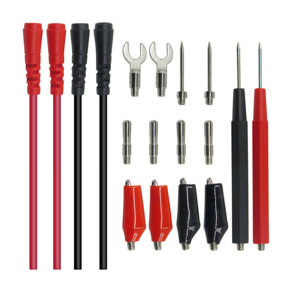 P1500 Test Lead Cable Probe Kit for Multimeter Alligator Clip Pins U type
