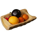 Bamboo Root Carving Fruit Plate Fruit Bowl Creative Snack Dish Living Room