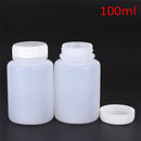 100ml clear plastic cylinder shaped chemical storage reagent sample bottle M&O