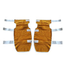 1 Pair Cowhide Leather Knee Pads Welding Pad Welder Pad Flame Resistant