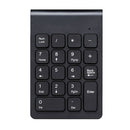 Wireless USB Key Number Pad Numeric Keypad Accounting Mini Keyboard Black