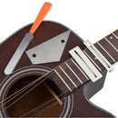 Guitar Maintenance Tool Set Guitar Pin Silk Hammer Neck Leveling Ruler Pin