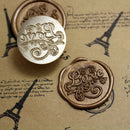Love Greeting Letters Wax Sealing Seal Stamp Label 2.5cm