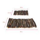 Wooden Reptile Cave, Bendable Platform Hiding Habitat Aquarium Terrarium