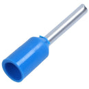 1000Pcs AWG 22 Wire Copper Crimp Insulated Pin End Ferrules Terminal blue V