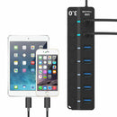USB Hub 3.0 5Gbps High Speed 7 Port USB 3.0 Hub Splitter On/Off Switch for