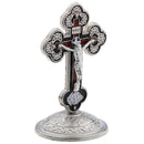 1pc Durable Metal Christian Crucifix Catholic Decor 3.54 X 1.96 X 1.96inch