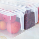 Kitchen Fridge Fresh Storage Box Refrigerator Plastic Crisper Container Wit T3U9