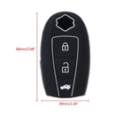 Car Remote Key Fob Cover 3 Buttons Silicone Case Holder For Suzuki SX4 Kizashi