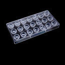 Clear Hard Chocolate Maker Polycarbonate DIY 21 Diamond Candy Mold MouldQ9