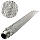 12 inch Stainless Steel Bazooka Screen with 1/2 inch NPT Fitting D6I4
