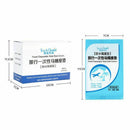 50pcs Disposable Travel Safety PE Plastic Toilet Seat Cover Mat Cushion Mat C1H9