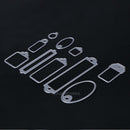 10 Pcs Labels Hollow Out Template DIY Cutting Dies Album Decor Paper hv2n