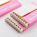 English Word Coil Book Vocabulary Notebook Diary Notepad Memo Book Stationery