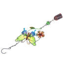 Butterfly Wind Chime Outdoor Ornament Music WindChimes with Bell for Gar gtJ Gw