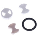 8Pcs/set Ceramic Disc Silicon Washer Insert Turn Replacement 1/2" For Valve  Hn