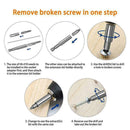 22Pcs Damaged Screw Extractor Speed Out Drill Bits Remover Set Broken Bolt W5K1