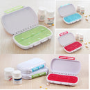6 Day Holder Weekly Medicine Storage Organizer Case Container Tablet Pill Box MO