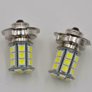 Pair Universal 12V P26 S 6000k LED White Motorcycle Headlight Bulb
