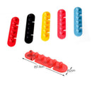 2pcs Desk Tidy Wire Drop USB Charger Cable Clip Cord Holder Organizer Line Fixer