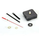 12 Set Black & Red Hands Quartz Wall Clock Movement Mechanism DIY Repair Parts