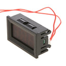 Red LED AC30-500V Digital Voltmeter Voltage Display Panel w/ 2 Wires