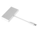 USB 3.1 Type-C to 3 USB 3.0 + USB-C Charging Port Adapter Cable for MacBook